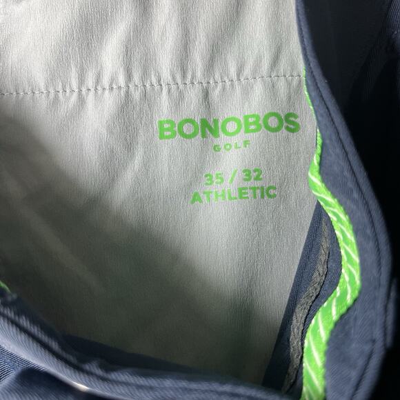 Bonobos Blue Highland‎ Tour M-Flex Performance Slim Fit Golf Pants Men's 35x32 - Picture 11 of 12